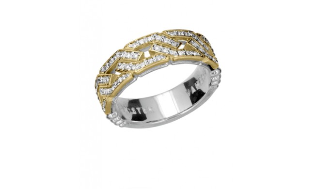 Vahan 14k Gold & Sterling Silver Diamond Ring