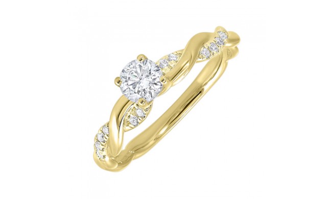 Gems One 14Kt Yellow Gold Diamond(1/2Ctw) Ring