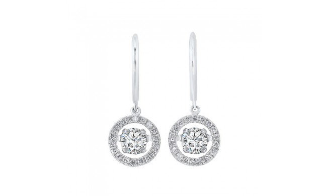 Gems One 14Kt White Gold Diamond (2Ctw) Earring