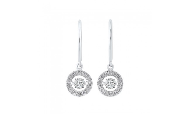 Gems One 14Kt White Gold Diamond (1Ctw) Earring