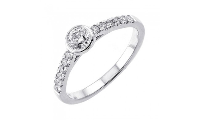 Gems One 14Kt White Gold Diamond(5/8Ctw) Ring