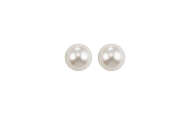 Gems One Silver Pearl (2 Ctw) Earring