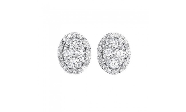 Gems One 14Kt White Gold Diamond (3/4Ctw) Earring