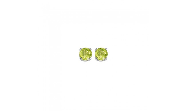 Gems One 14Kt White Gold Peridot (1/2 Ctw) Earring