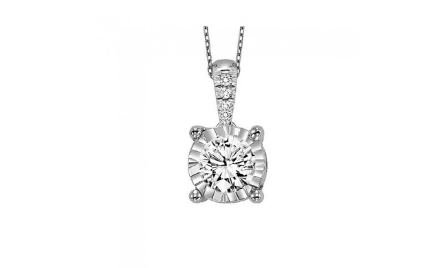 Gems One 14Kt White Gold Diamond (1/2Ctw) Pendant