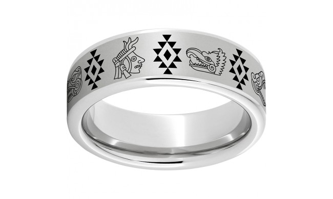 Aztec Serinium Cultural Heritage Ring