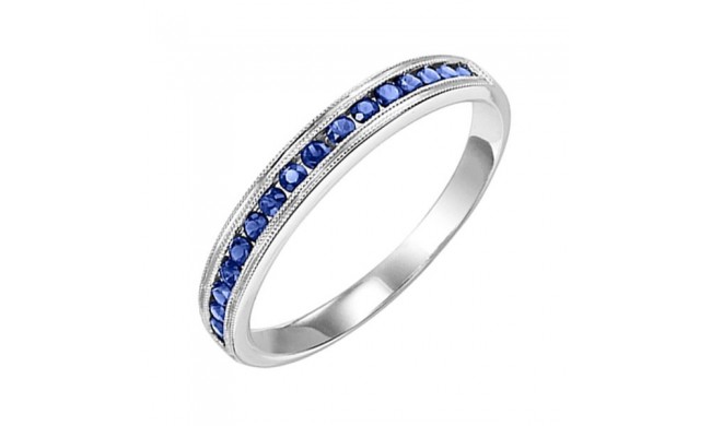 Gems One 14Kt White Gold Sapphire (1/3 Ctw) Ring