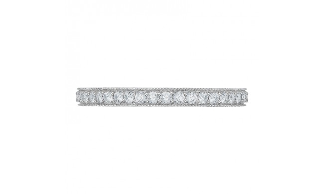 Shah Luxury 14K White Gold Diamond Wedding Band