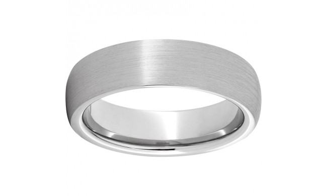 Serinium Domed Band with Satin Finish