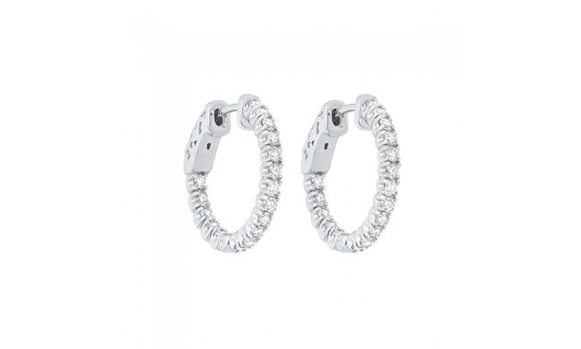 Gems One 14Kt White Gold Diamond (1Ctw) Earring