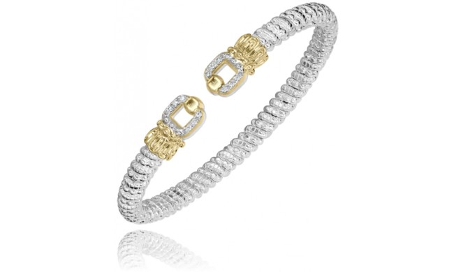 Vahan 14k Gold & Sterling Silver Diamond Bracelet