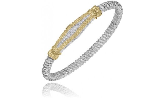 Vahan 14k Gold & Sterling Silver Diamond Bracelet