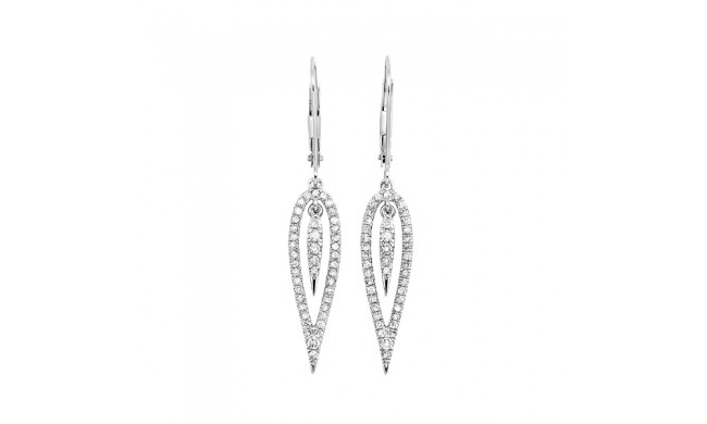 Gems One 14Kt White Gold Diamond (1/2Ctw) Earring