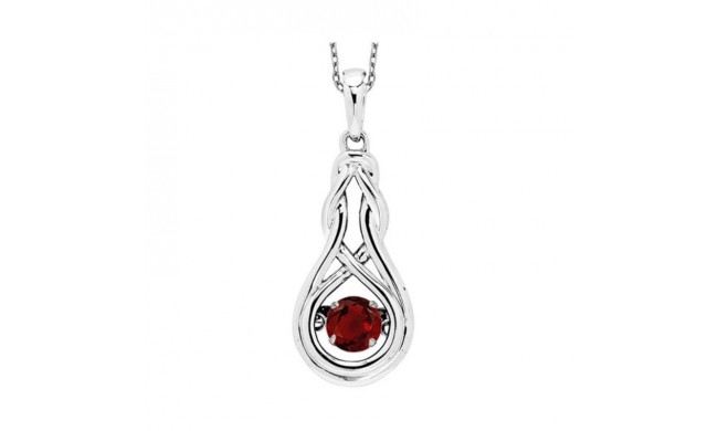 Gems One Silver (SLV 995) Rhythm Of Love Neckwear Pendant