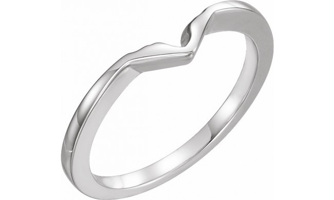 14K White Band