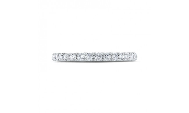 Shah Luxury 14K White Gold Diamond Wedding Band