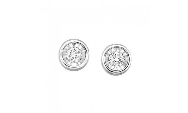 Gems One 14Kt White Gold Diamond (1/6Ctw) Earring