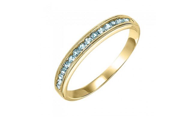 Gems One 10Kt Yellow Gold Aquamarine (1/3 Ctw) Ring