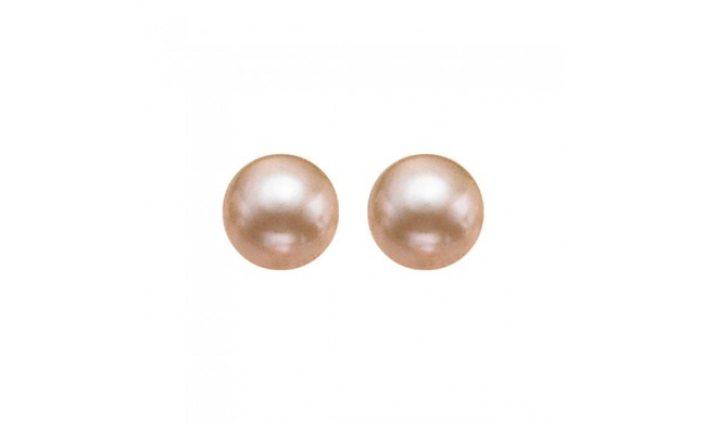 Gems One Silver Pearl (2 Ctw) Earring