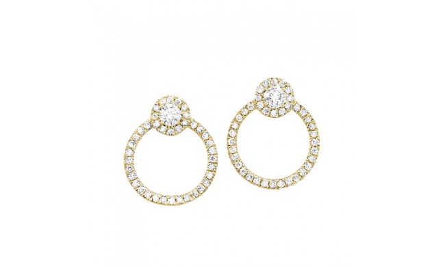 Gems One 14Kt Yellow Gold Diamond (3/8Ctw) Earring