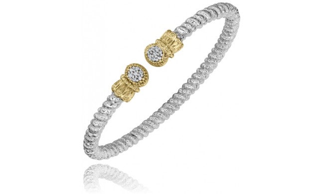 Vahan 14k Gold & Sterling Silver Diamond Bracelet