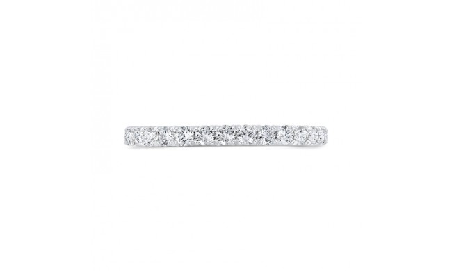 Shah Luxury 14K White Gold Diamond Wedding Band