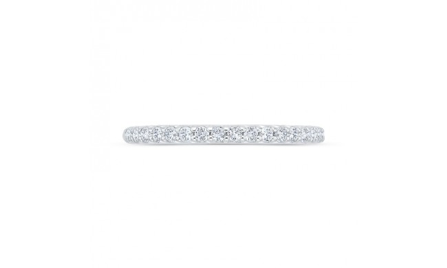 Shah Luxury 14K White Gold Diamond Wedding Band