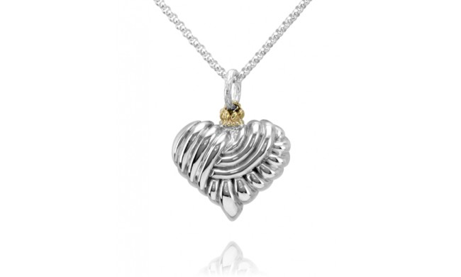 Vahan 14k Gold & Sterling Silver Pendant