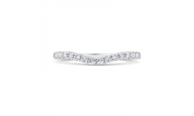 Shah Luxury 14K White Gold Diamond Wedding Band