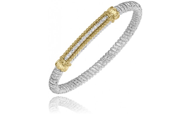 Vahan 14k Gold & Sterling Silver Diamond Bracelet