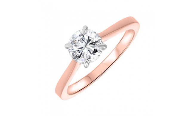 Gems One 14Kt White Rose Gold Diamond (1Ctw) Ring