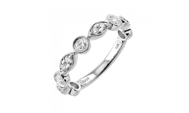 Gems One 14Kt White Gold Diamond(5/8Ctw) Ring