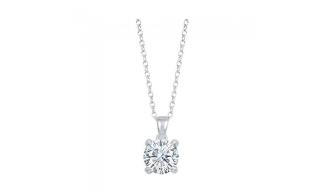 Gems One 14Kt White Gold Diamond (3/4Ctw) Pendant