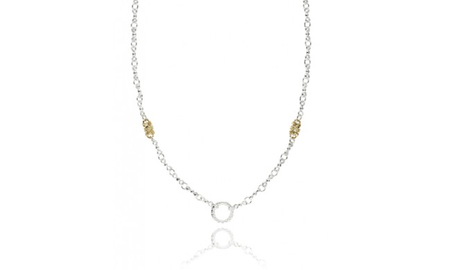 Vahan 14k Gold & Sterling Silver Necklace