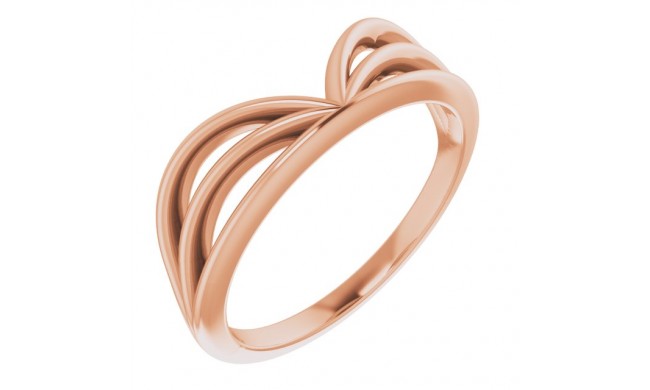 14K Rose Crown Ring