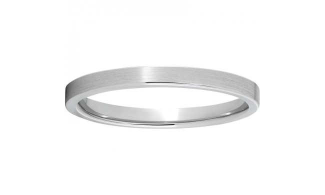 Serinium Pipe Cut Band with Satin Finish