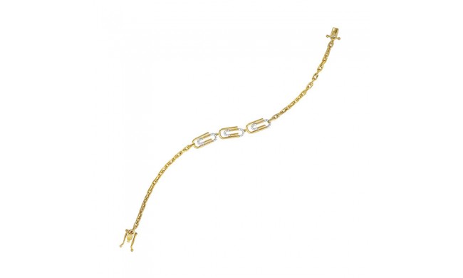 Gems One 10Kt Yellow Gold Diamond (1/6Ctw) Bracelet