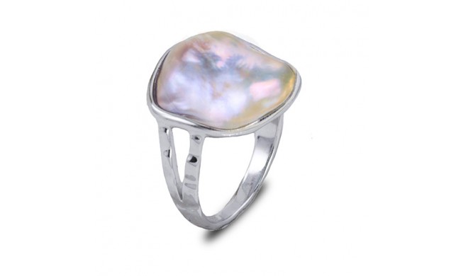 Imperial Pearl Sterling Silver Freshwater Pearl Ring