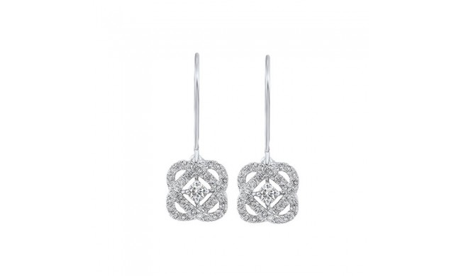 Gems One 14Kt White Gold Diamond (3/4Ctw) Earring