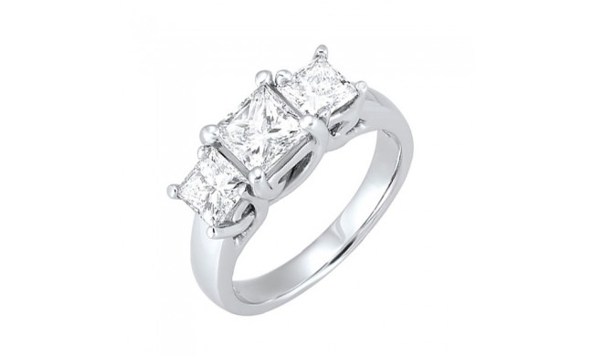 Gems One 14Kt White Gold Diamond (1/4Ctw) Ring