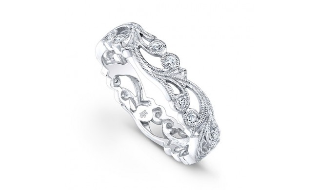 Beverley K 18k White Gold Diamond Band