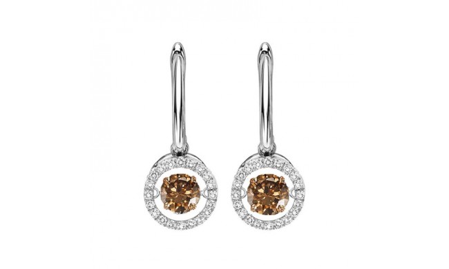 Gems One 14KT White Gold & Diamond Rhythm Of Love Fashion Earrings  - 2-1/2 ctw