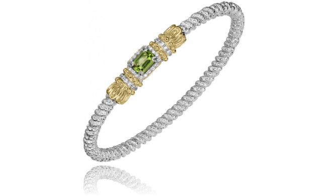 Vahan 14k Gold & Sterling Silver Peridot Bracelet