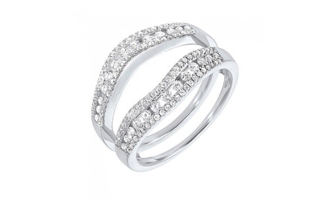 Gems One 14Kt White Gold Diamond (1/2Ctw) Ring