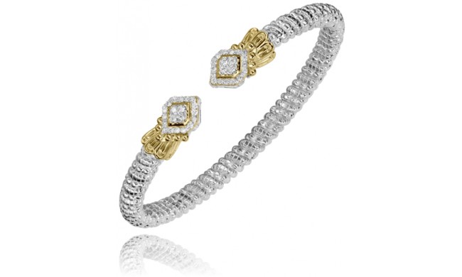 Vahan 14k Gold & Sterling Silver Diamond Bracelet