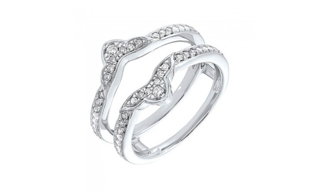 Gems One 14Kt White Gold Diamond (1/5Ctw) Ring