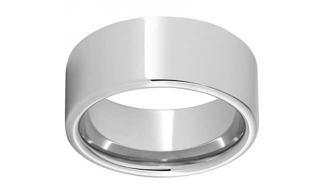 Serinium 10mm Pipe Cut Band with Polished Finish