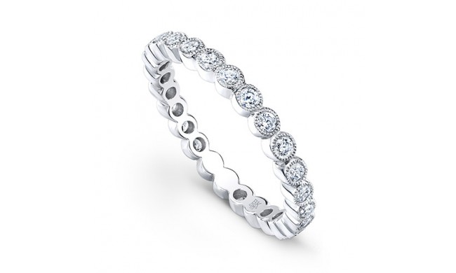 Beverley K 18k White Gold Diamond Band