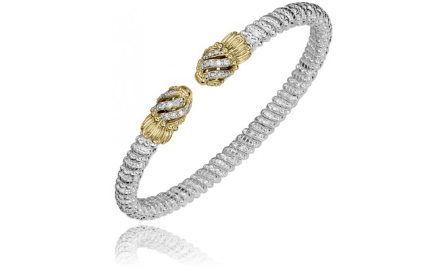 Vahan 14k Gold & Sterling Silver Diamond Bracelet