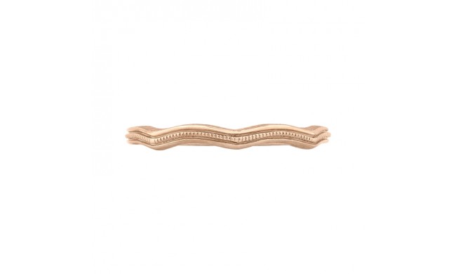 Shah Luxury 14K Rose Gold Wedding Band